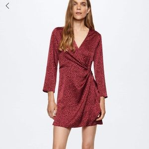 NWT Mango Wrap Dress